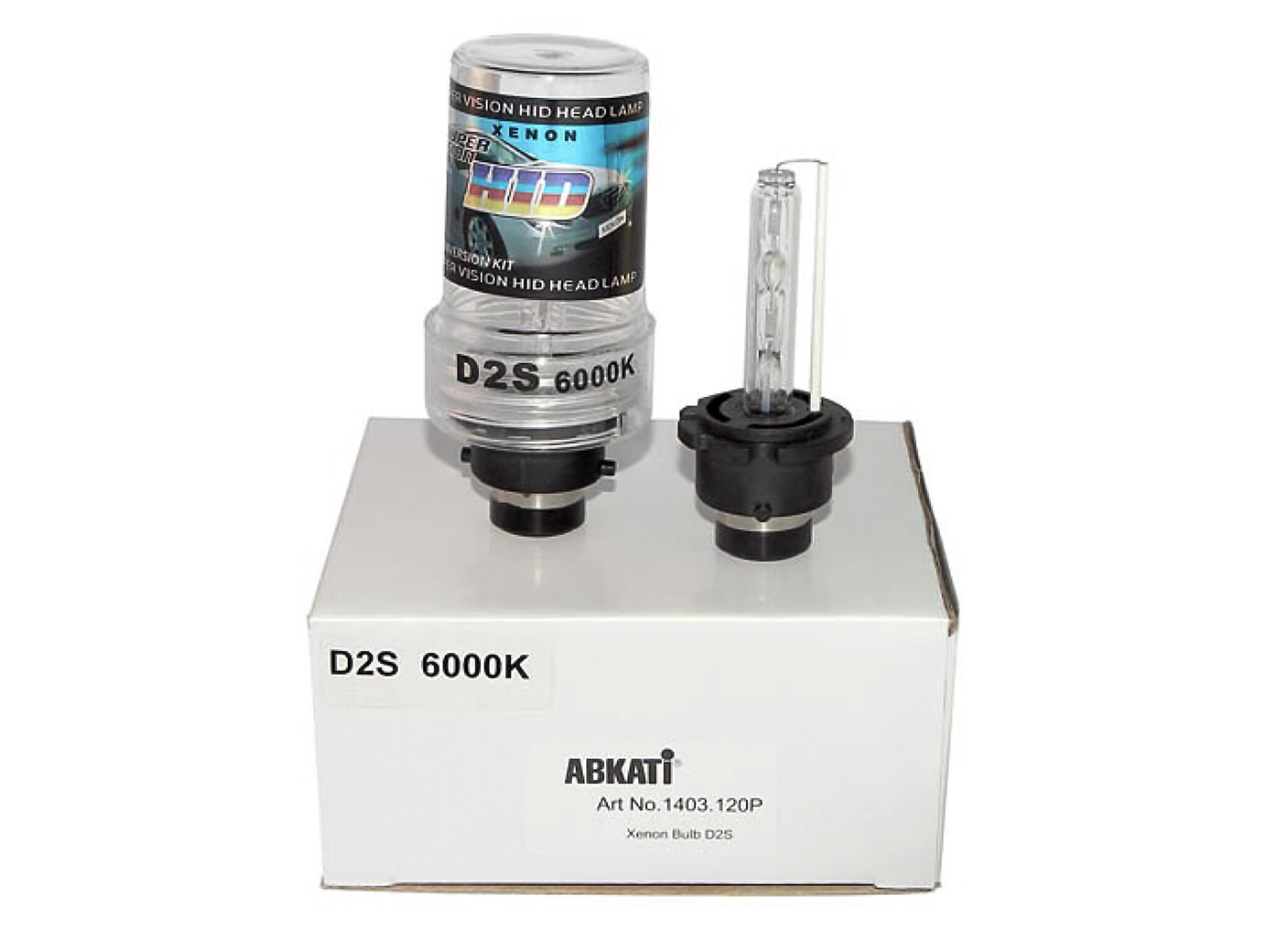 Gasurladdningslampa D2S 2-pack | Abkati