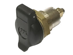 Dosa med lock, 1-polig