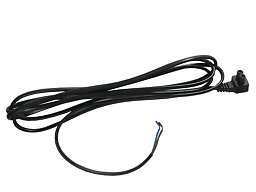 Kablage 2,4 m med oval vinklad kontakt