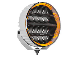 BriodLights Olympus 2.0 9" Vit - blixtljus & pos.ljus