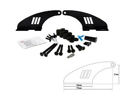 Forward Roof Universal Mounting Kit - 67mm Height