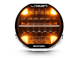 Lazer Sentinel 9" Highline (White) + Beacon