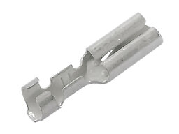 Oisolerad flatstiftshylsa+nabb, 0.5-1.0 mm², 2.8x0.8 mm b.6