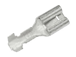 Oisolerad flatstiftshylsa+nabb, 0.5-1.0 mm², 4.8x0.8 mm b.8