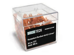 Krympskarv BriodTech DuraSeal röd 0,5-1,0 mm² 100 st./frp