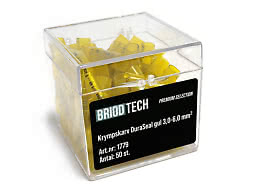 Krympskarv BriodTech DuraSeal gul 3,0-6,0 mm² 50 st./frp
