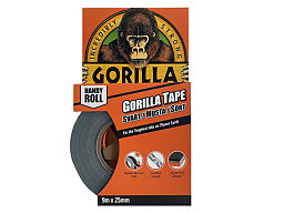 Vävtejp Gorilla "Handy Roll" 25 mm x 9 m
