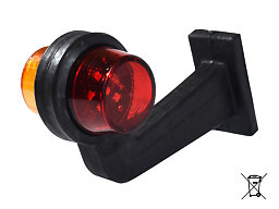 PT-Pos.lampa BriodLights GYD röd/orange