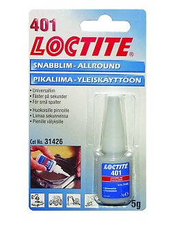 Loctite  401 Snabblim 5 g