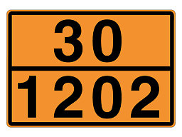 ADR-skylt Dieselolja 30/1202