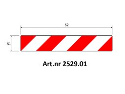 Sidomarkering smal, höger