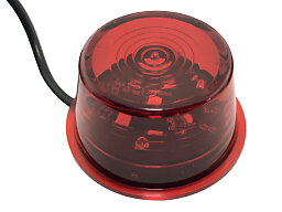 BriodLights GYD pos.lampa röd 10-30 V, E-märkt, 5 m kabel