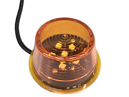 BriodLights GYD pos.lampa orange 10-30V, Ej E-märk, 5m kabel