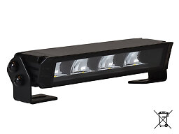 BriodLights LED Extraljusramp Edge 9" (224 mm) vinklad