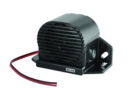 Alarm-white sound, självjust., medium duty, 77-97dB, 12-24V