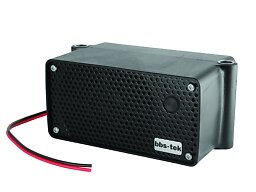 Alarm-white sound, självjust., heavy duty, 87-107dB, 12-24V