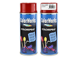 MOTIP ColorWorks RAL 3002, röd 400 ml