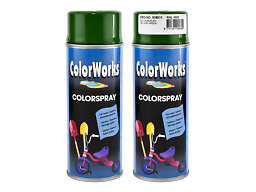MOTIP ColorWorks RAL 6002, grön 400 ml