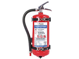 Brandsläckare pulver 4 kg inkl. fordonshållare, 27A