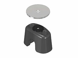 Dörrhållare magnetisk Ø 22