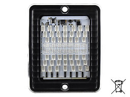 BriodLights LED baklampa blinkers klart glas 10-30 V