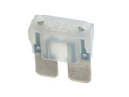 Flatsäkring Maxi Compact 25 A vit 10 st/frp