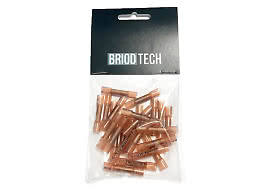 PT-Krympskarv BriodTech DuraSeal röd 0,5-1,0 mm² 25/frp