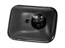 Närsiktsspegel 214x164x60 mm R=300 24 V, 20-30 mm klämma