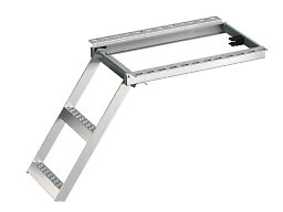 Stege, varmgalvad 2-stegs 420x460x570 mm