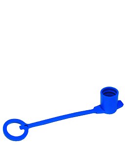 Handelsskydd 3/8" blå