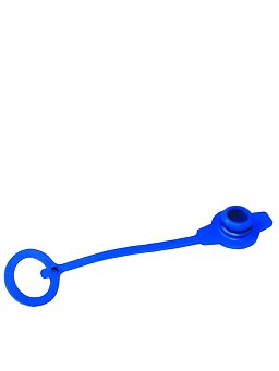 Hondelsskydd 3/8" blå