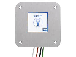 Timer switch 12/24 V, försänkt