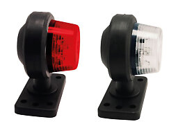 LED Positionsljus 110 mm med täcklock