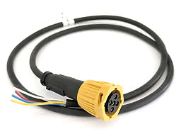 BriodLights Kablage 5-PIN bajonett Gul