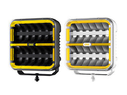 OZZ Square extraljus pos+varn.ljus 9"