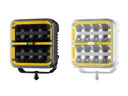OZZ Square extraljus pos+varn.ljus 7"