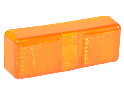 Reservglas, orange snabbfäste