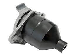 Kontaktdosa 7-polig 24 V NATO ISO3731