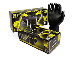 Black Mamba Nitrilhandskar