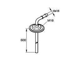 Tankuttag id 2 mm