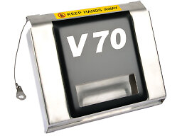Påfyllningslucka till V70 rostfri *anskaffning