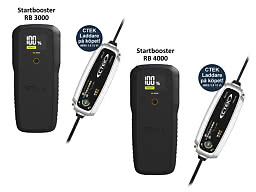 Startbooster och batteriladdare MXS 3.8