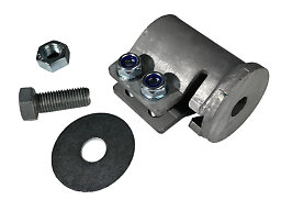 Fäste för skärmstag 40 mm