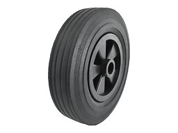 Reservhjul massivt gummi 200x50 mm