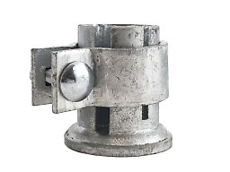 Fäste för skärmstag Quattro 42,4 mm