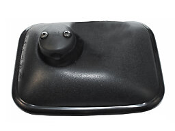 Spegelhuvud 215x165x55 mm R=400 24 V