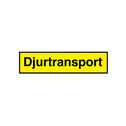 Djurtransport-skylt