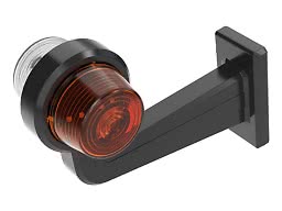 LED Positionsljus 195 mm vit/orange